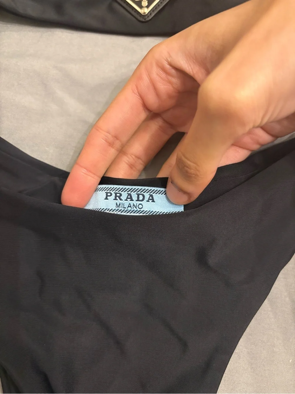 Prada Black Bikini Set